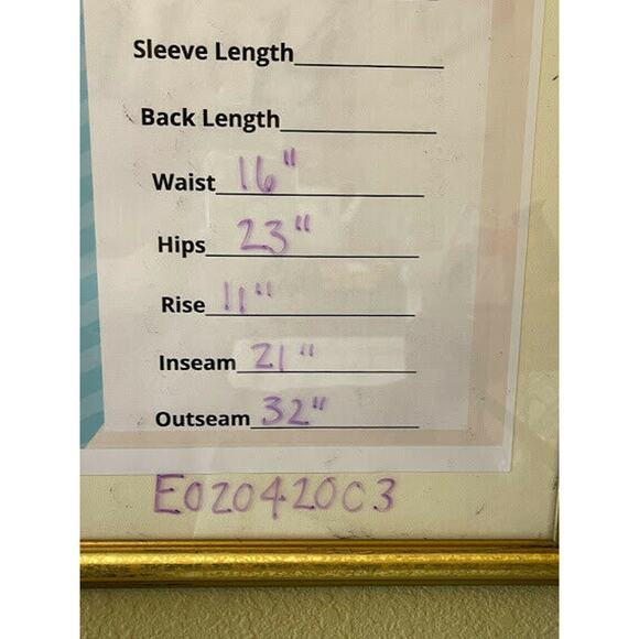 C.D. Daniels Brown Buttoned Ankle Pants Women’s Plus Size 1X - Picture 6 of 6